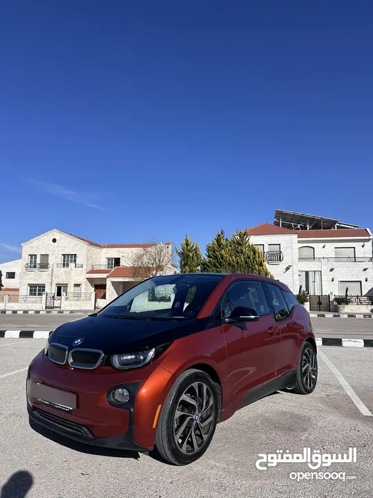 Bmw i3 rex 2015 بحاله ممتازه