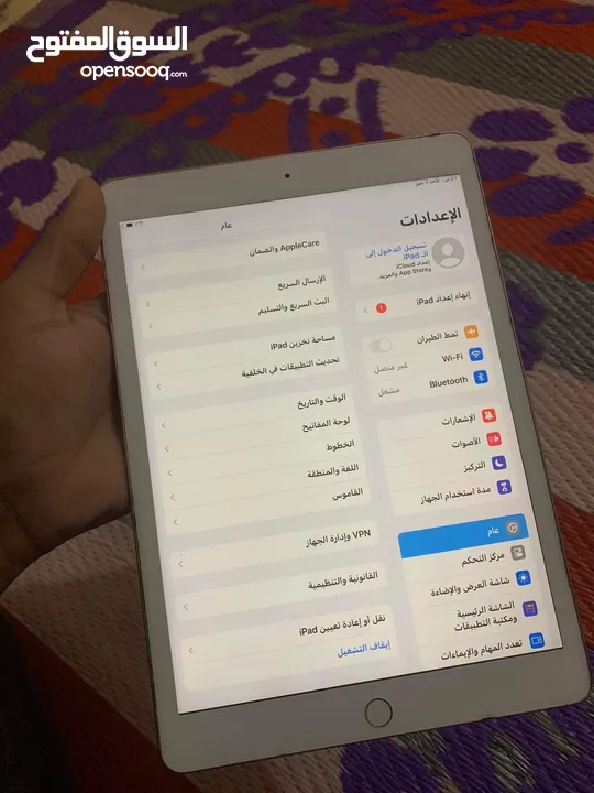 ايباد سفن ذاكرة 128 /مبدل بلازمه بدون ملحقات