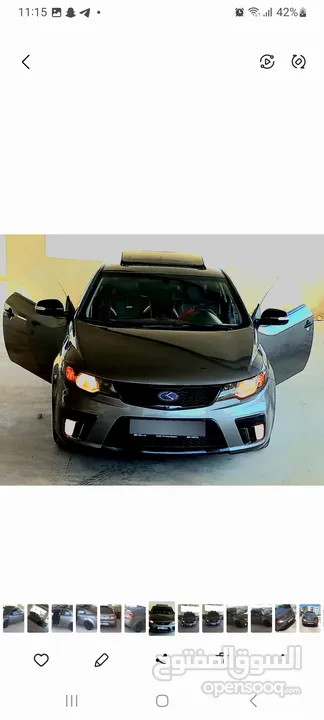 كيا فورتي كوبيه فل ميوزك بسعر حرق  تم تعديل السعر  لفترة محدودة  فل اضافات  2010
