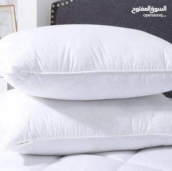 مخدات هولفن الطبيه صحية تماماً وعديمة الرائحة وغير مسببة للحساسية الوجه الخارجي مصنوع من البوليست