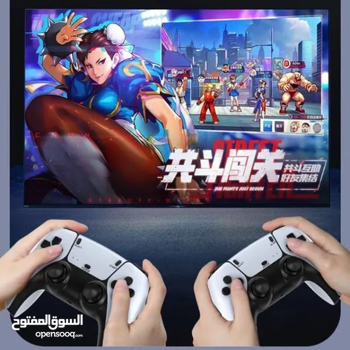 وفرنالك جهاز GAME STICK أحدث إصدار، الشبيه بالبلايستيشن 5 مع 15000 خمس عشرة الاف لعبة