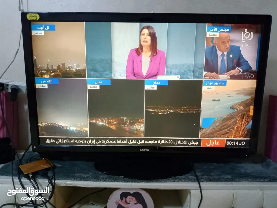 شاشه سامسونج 55 انش  بحاله الجديد