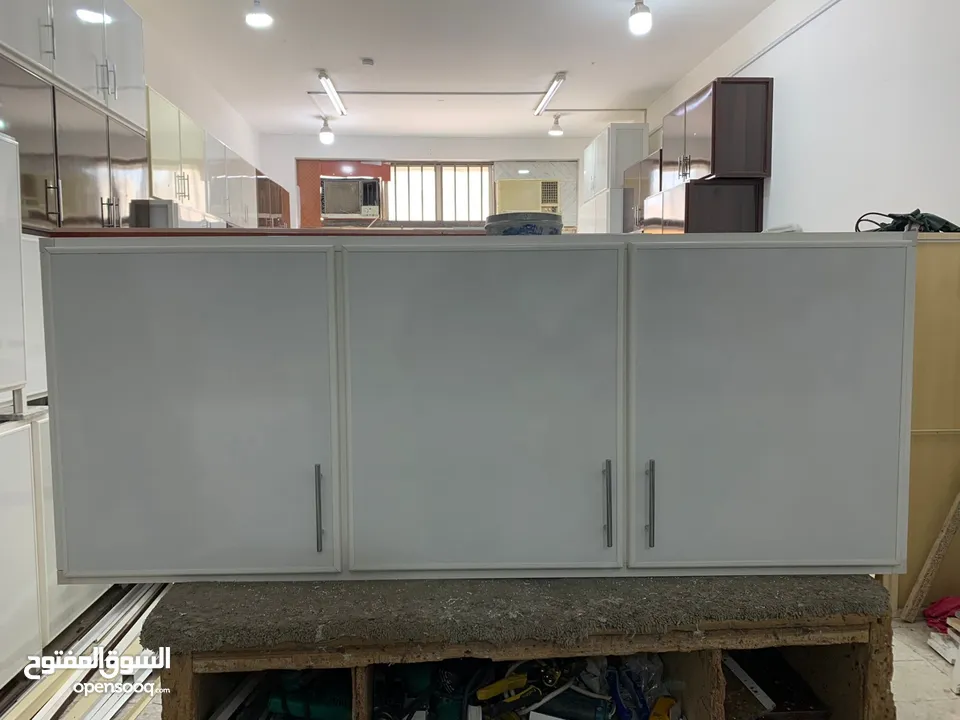 aluminium kitchen cabinet new making and sale