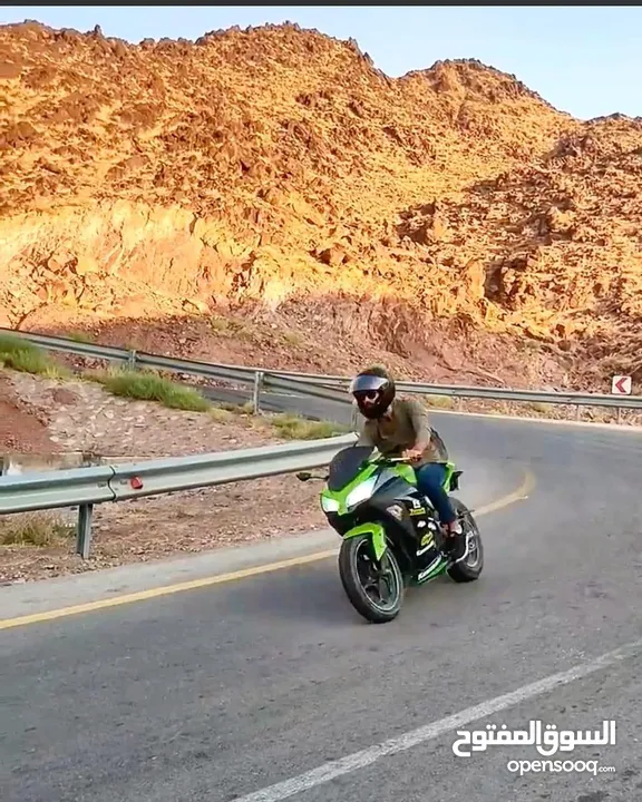 كواساكي نينجا 300 cc  موديل 2017