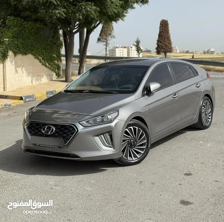 دفعه تبدأ 3000( قابل للبدل )هيونداي ايونيك 2020 رمادي وارد كوري جمرك فحص كامل  الشريكات التمويل