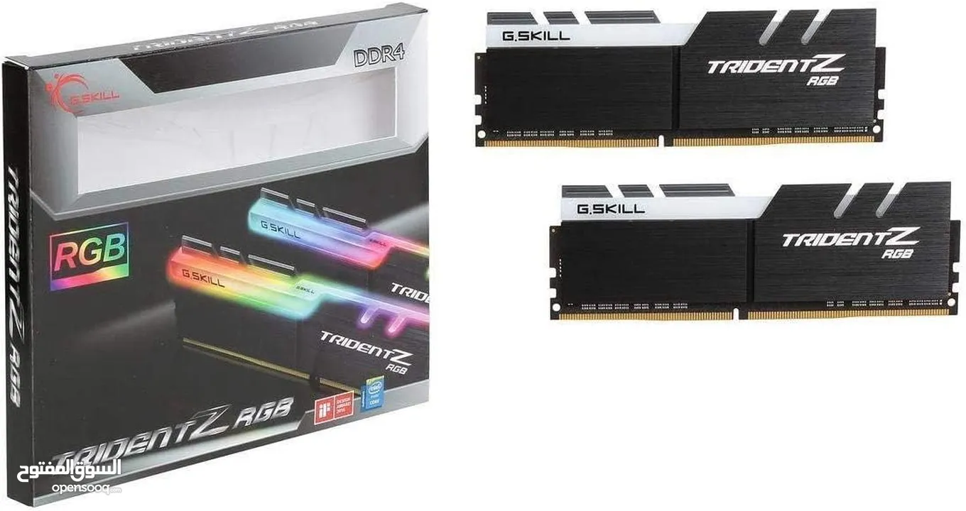 G.SKILL Trident Z RGB Series (XMP) DDR4 RAM 16GB (2x8GB) 3200MT/s
