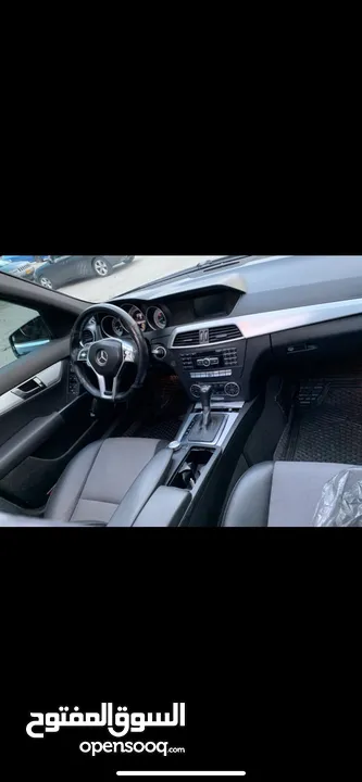 Mercedes Amg c200 بويه شركة فللللللللللللل ملغم مع بانوراما كراسي كهربا full led ب الورقه