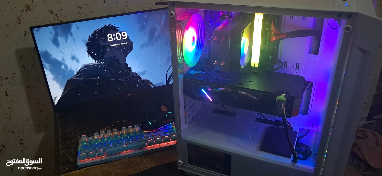 PC كامل للبيع من ال ا الي ال ي