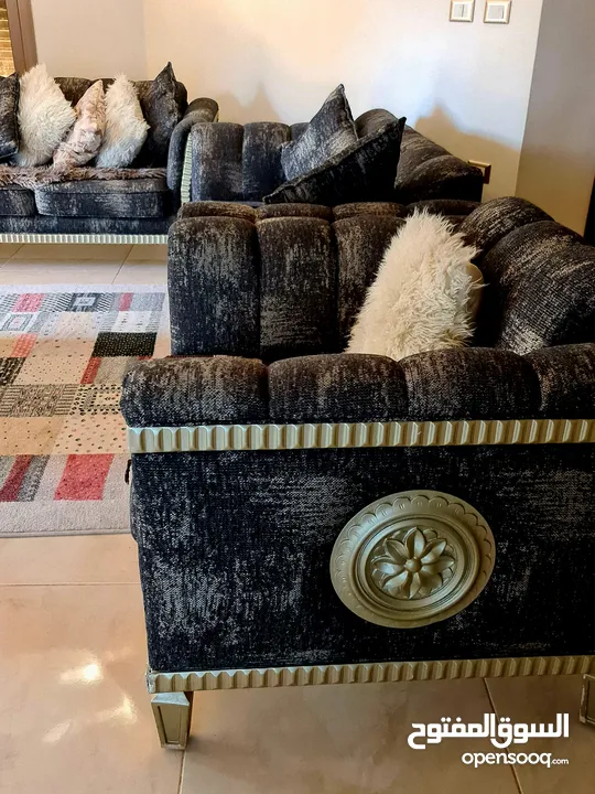 طقم كنب 7 مقاعد نخب ونوعية ممتازةsofa set 7