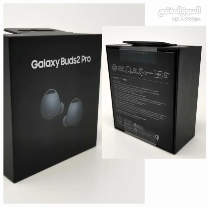 للبيع سماعةأذن لا سلكية نوعها سامسونج جلاكسي بادز برو 2     Brand new: Samsung Galaxy Buds 2 Pro,