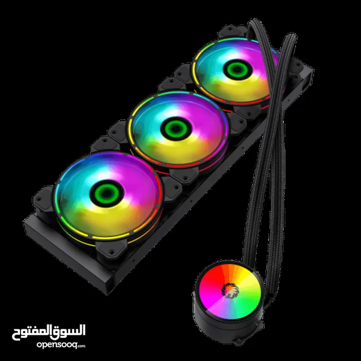 مروحة تبريد مائي كيس بيسي كمبيوتر جيماكس تجميعة  Gamemax Ice Chill 360 Liquid Cooling