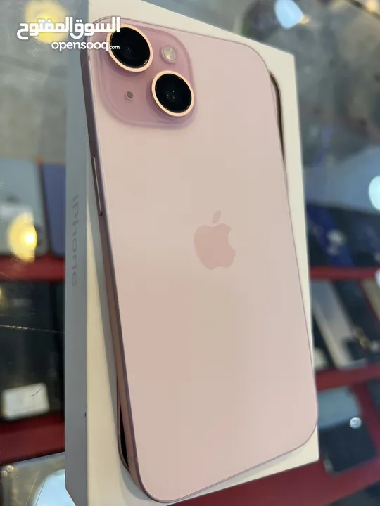 Apple iPhone 15 pink 128 gb 99% BH 9 months  warranty