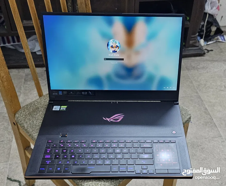 Asus Rog Zephyrus S17 Gaming laptop
