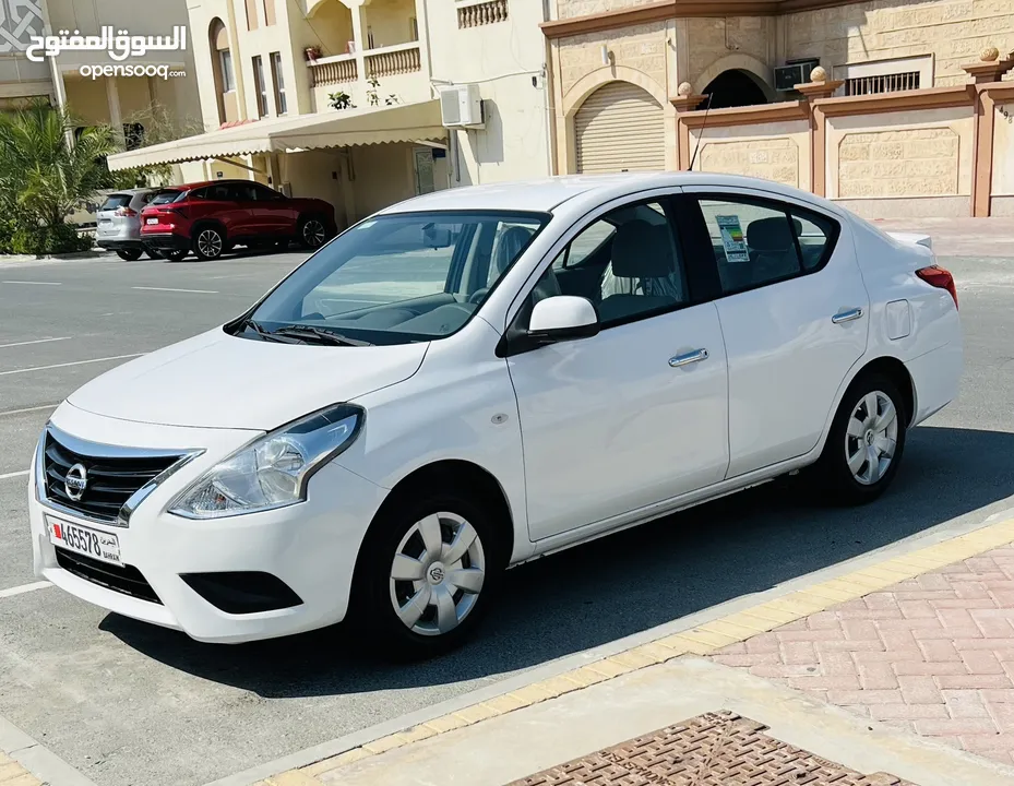 نيسان صني وكالة البحرين بحالة ممتازة جداً Nissan Sunny model 2022