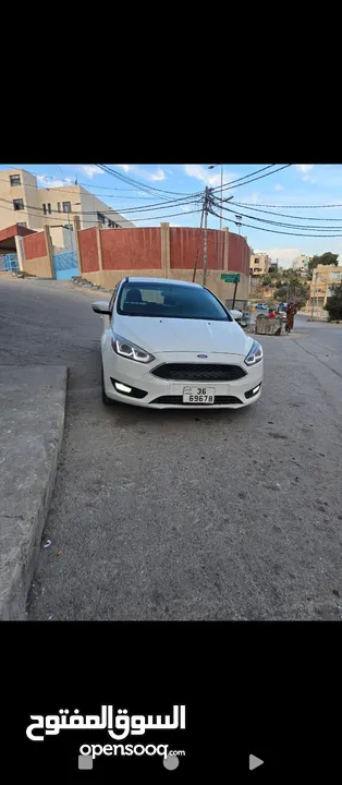 فورد فوكس 2017 كهربائيه للبيع بسعر مغري مدخلين شحن منزلي + محطات سريع  كازيه