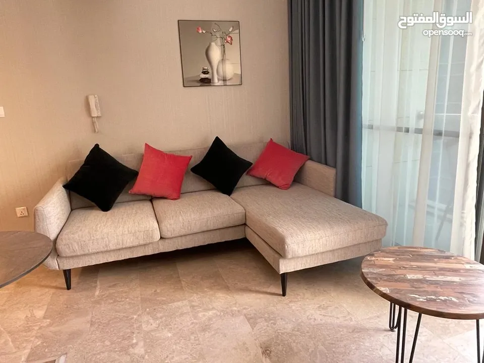 Luxury furnished apartment for rent in Damac Abdali Tower. Amman Boulevard 19