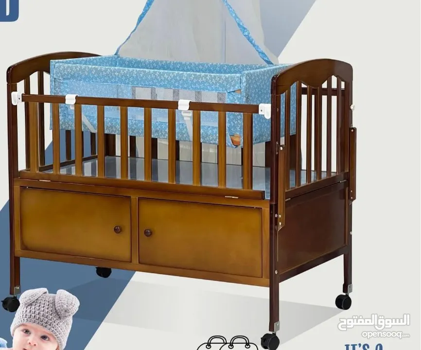تخت بيبي للبيع : اثاث وغرف نوم اطفال : الزرقاء الهاشمية (236188628)