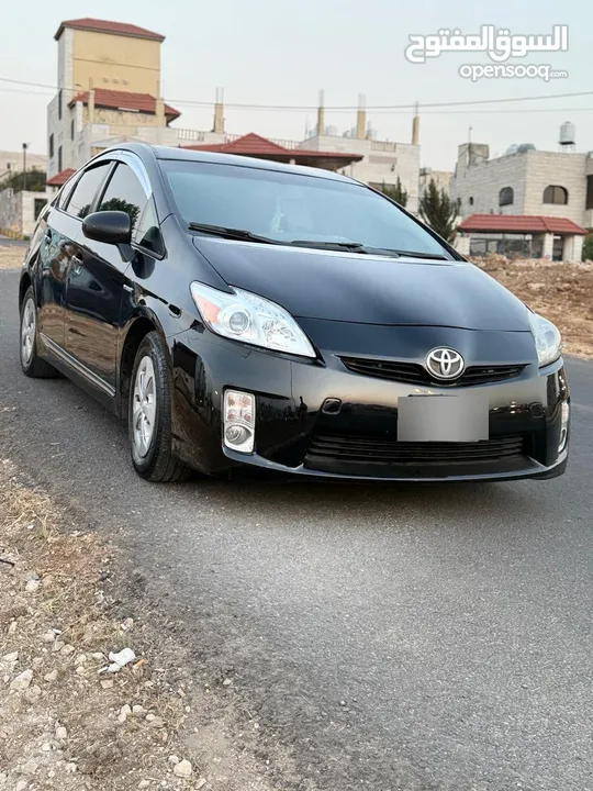 تويوتا بريوس 2010 فحص مرفق بالصور بطاريه مكفوله من الشركه العالميه