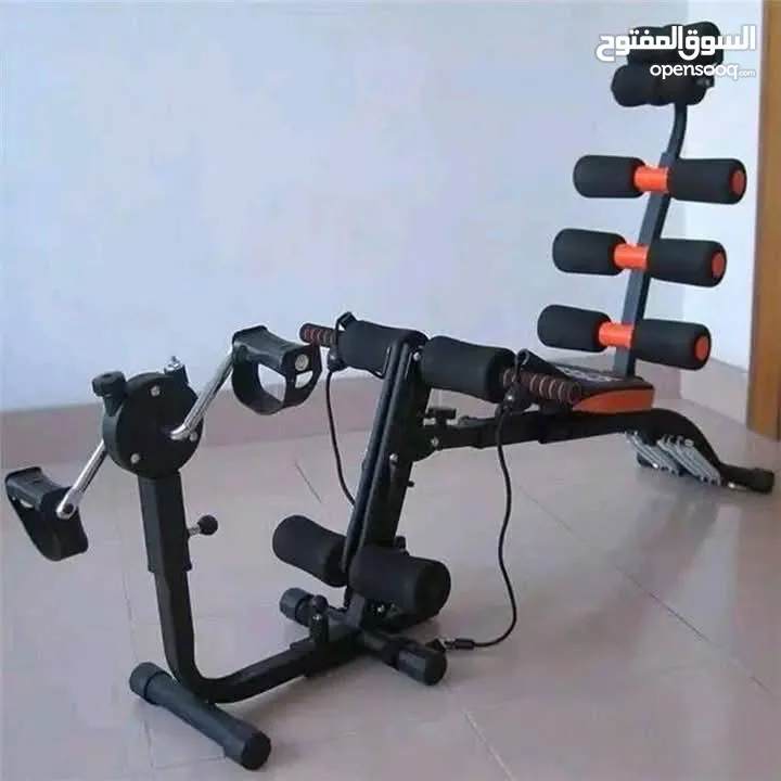 جهاز رياضي سفن باك كير مع بدالات بسكليت