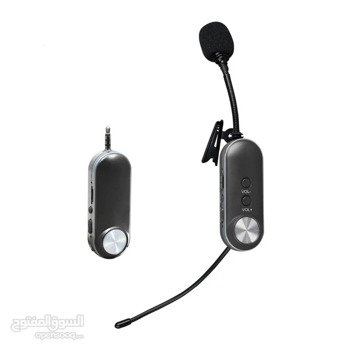 T-3 Lapel Mmicrophone Lavalier Microphone ميكرفون عنق لاسلكي