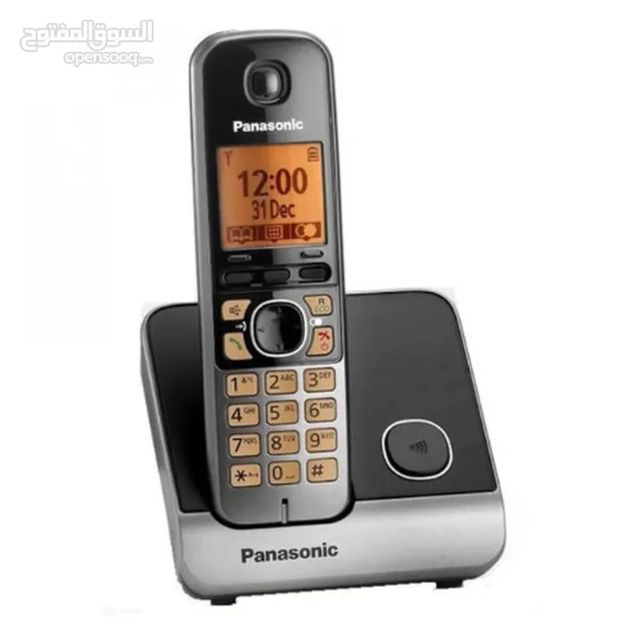 Panasonic KX-TG6811 Cordless Telephone  جهاز هاتف باناسونيك KX-TG6811 ECO اللاسلكي