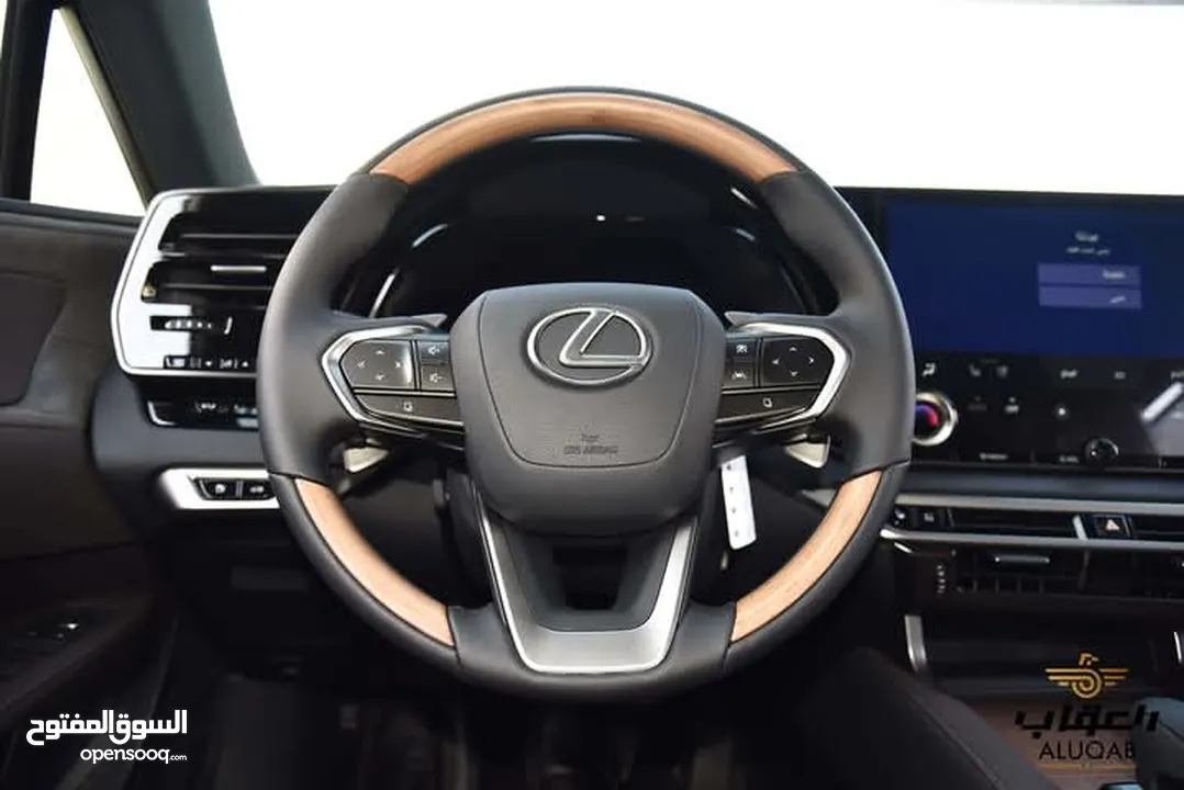 لكزس RX350 L2 2024 مع الميزات المتطورة والفخمة لون اسود ميتالك مميز