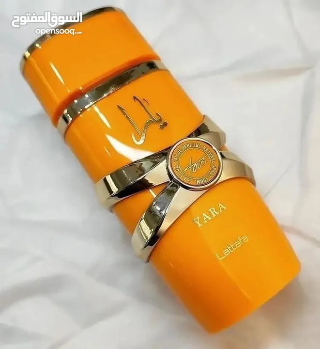 عطر يارا توس البرتقالي للنساء من لطافة  نسائي  حجم 100 مل من دار عطور لطافه الإماراتية