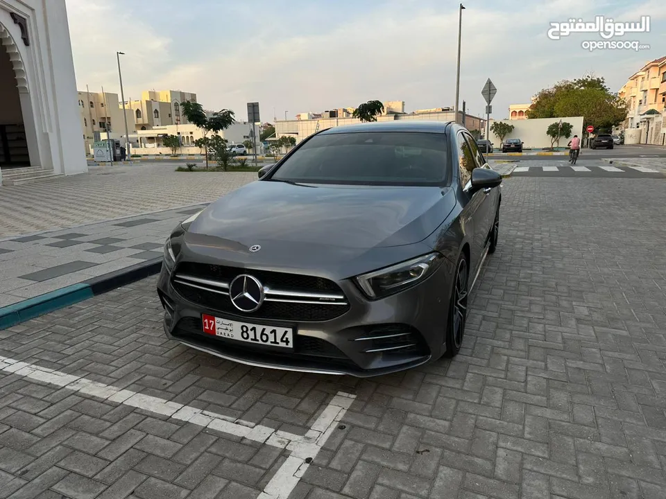 للبيع مرسيدس A35 الموتر (((AMG))) اصلي وكااالة خليجي فووول اوبشن موديل 2021 الموتر