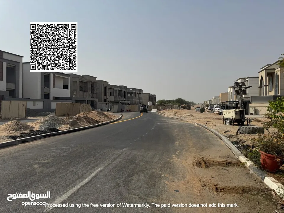 للبيع ارض سكنى زاويه شارعين ثالث قطعه من شارع