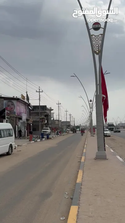 بناية تجارية للبيع في الجزيرة الشارع العام الاربع شوارع نزلة جسر خالد شارع الفيحاء الماسحة 800 متر