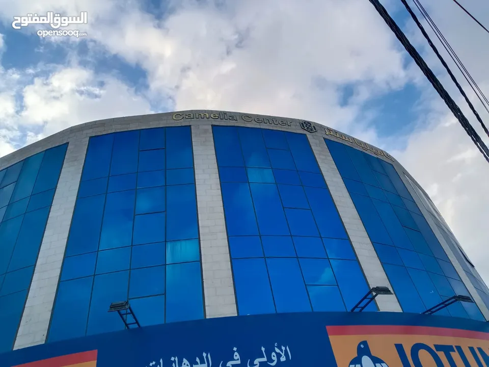 مكاتب مميزة للإيجار في إربد بالقرب من دوار السنبلتين (اليوسفي سابقا)