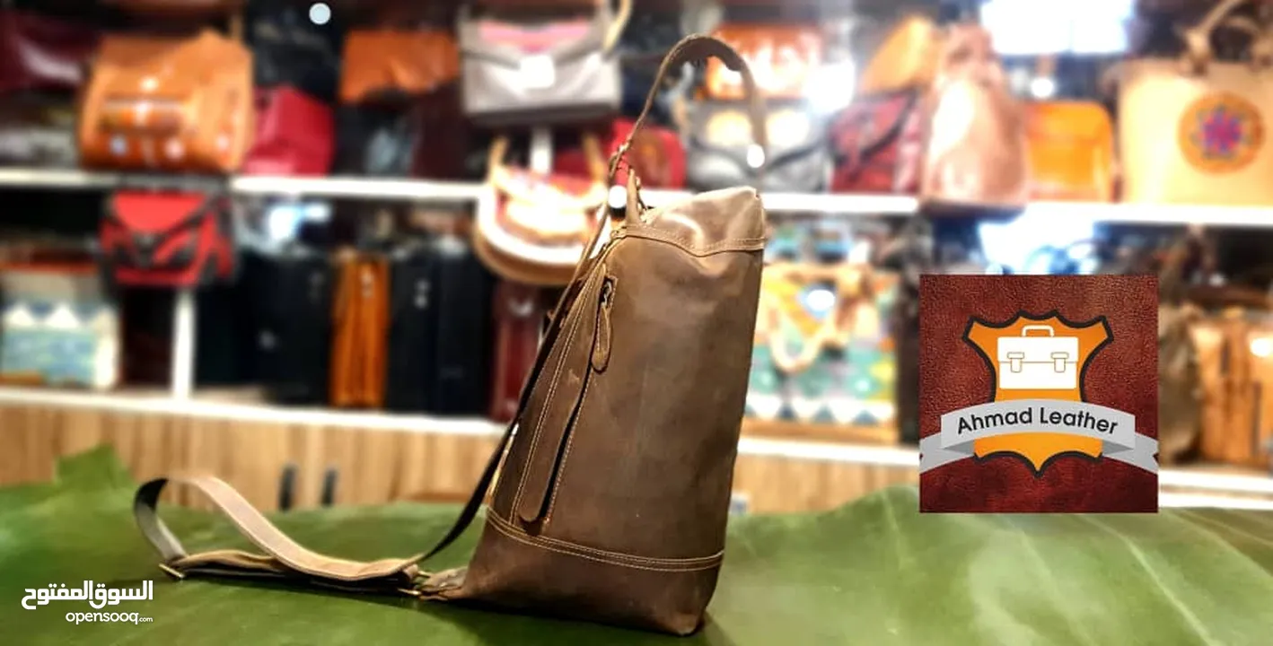 Quality leather shoulder bags حقائب كتف جلدية عالية الجودة