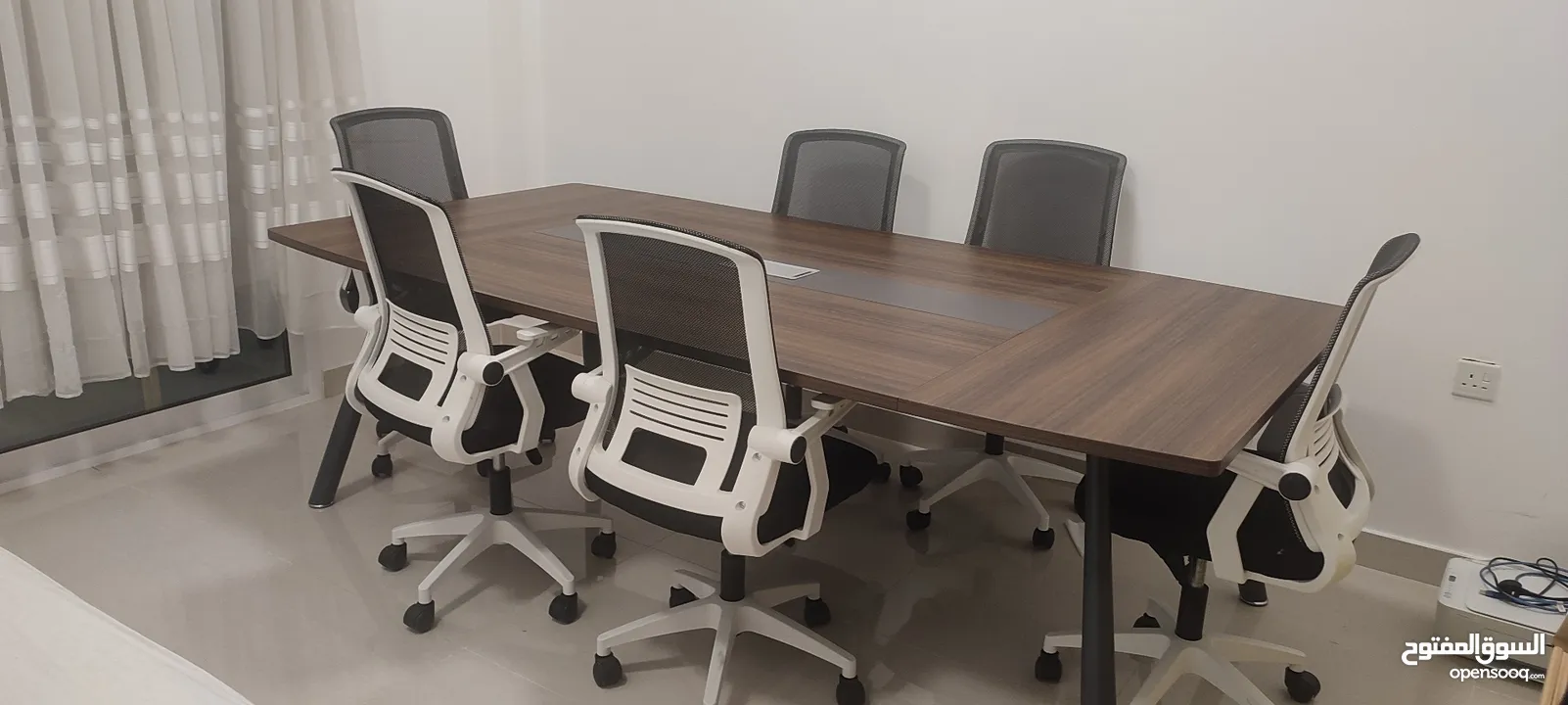 office table and chairs