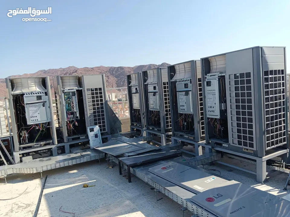 غرف تبريد و تجميد مستودعات تبريد ثلاجات مولات و سوبر شيلارات تكييف مركزي انفاق تجميد مصاعد صناعية