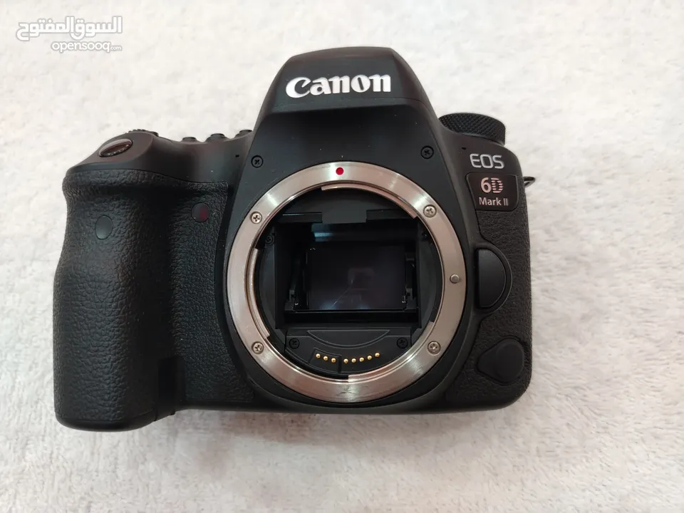 كاميرا Canon 6D Mark2 ،، كاميرا Canon RP،، كاميرا Canon R،، كلهم شتر أقل من 1k بحالة الوكالة