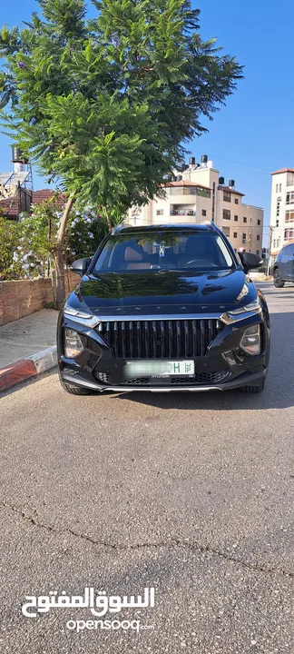 هونداي سنتافي 2020 دهان شركة الاصلي،6+1 ترخيص وتامين شامل