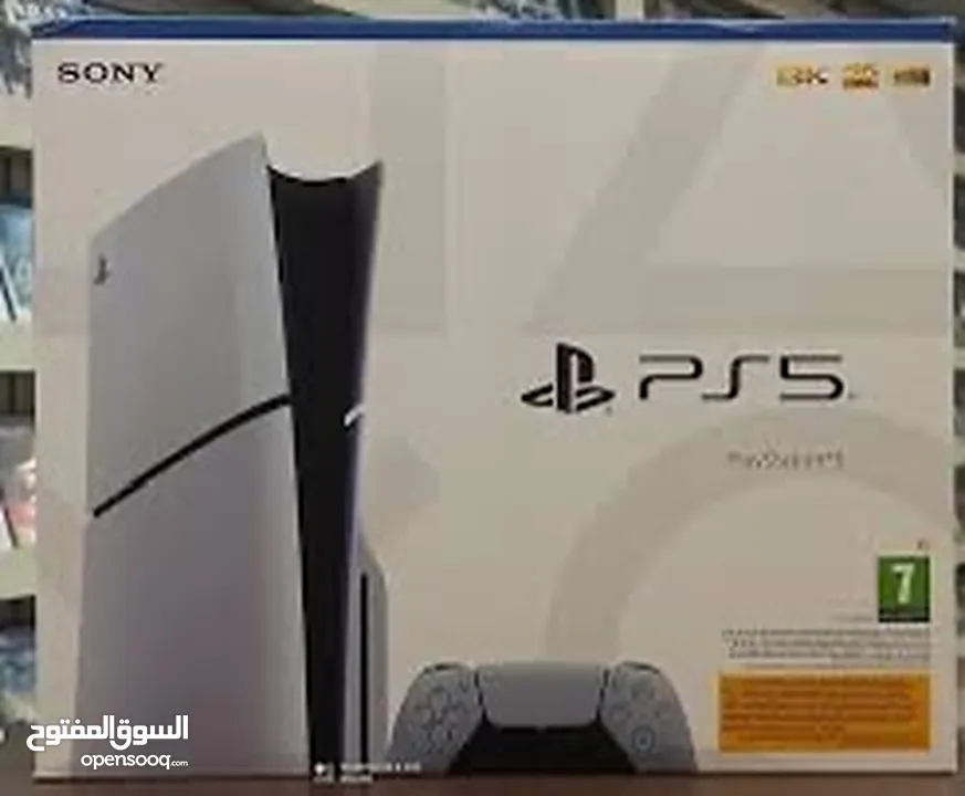 PS5 slim  بلايستيشن 5 سلم الاوربي