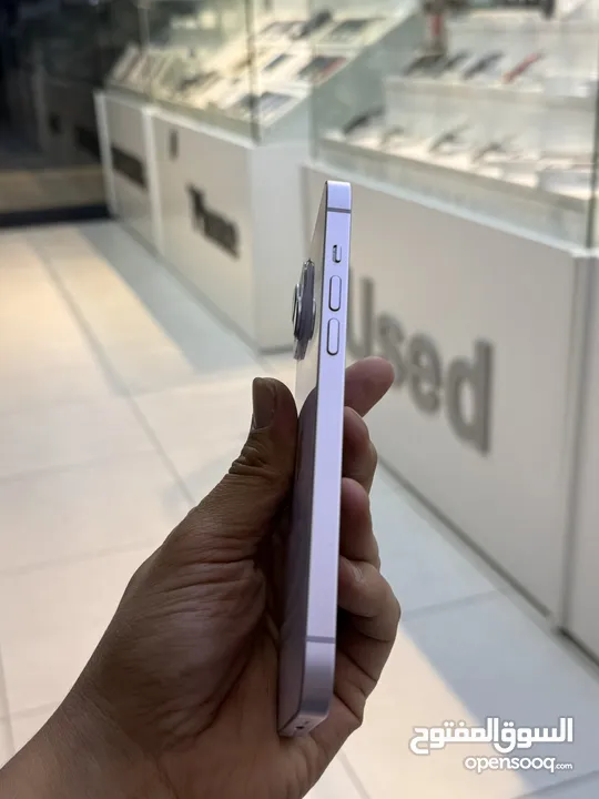 I phone 14 plus 128 gb Used مستعمل شبه جديد مكفول اسبوعين