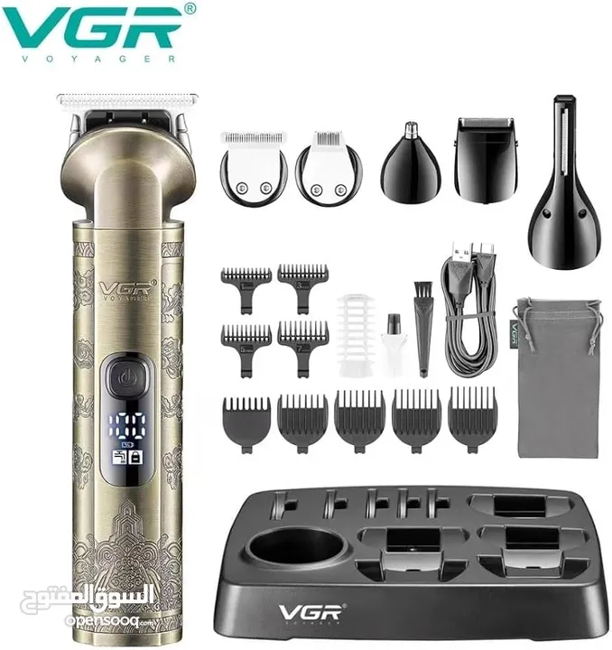 ماكينة حلاقة VGR موديل V-109 متعددة الرؤوس