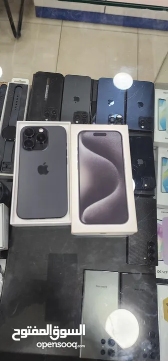 iPhone 15 pro 128GB وارد الشرق الأوسط  بحالة جديد بسعر مميز