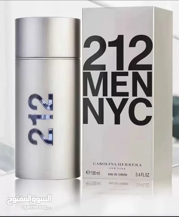 عطر 212 Men NYC من كارولينا هيريرا عطر رجالي أنيق يجسد روح مدينة نيويورك النابضة بالحياة مزيج فريد