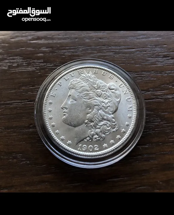 دولار المورغان silver morgan dollar