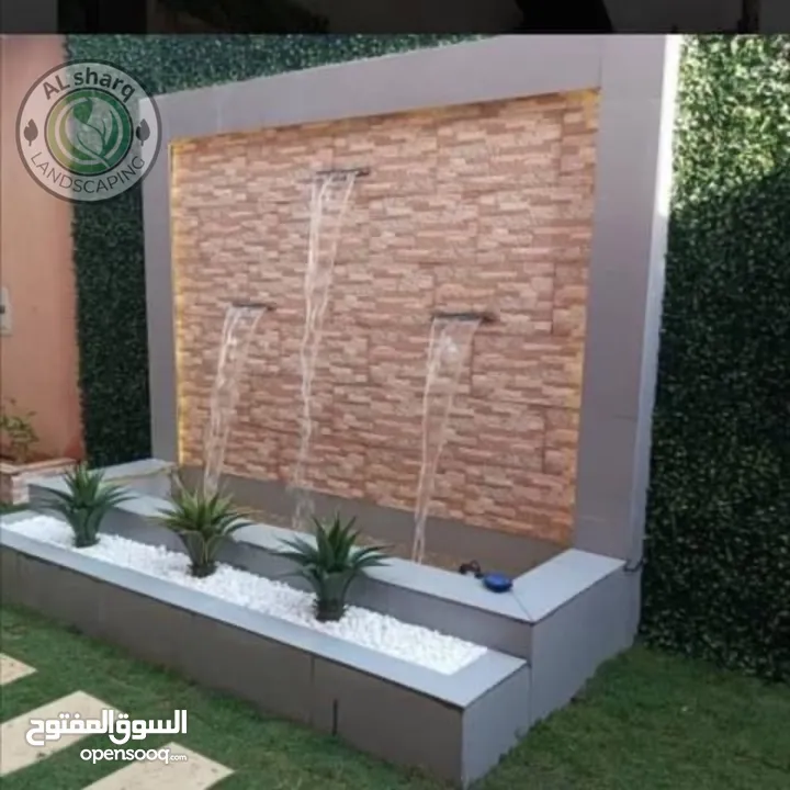 تركيب الشلالات