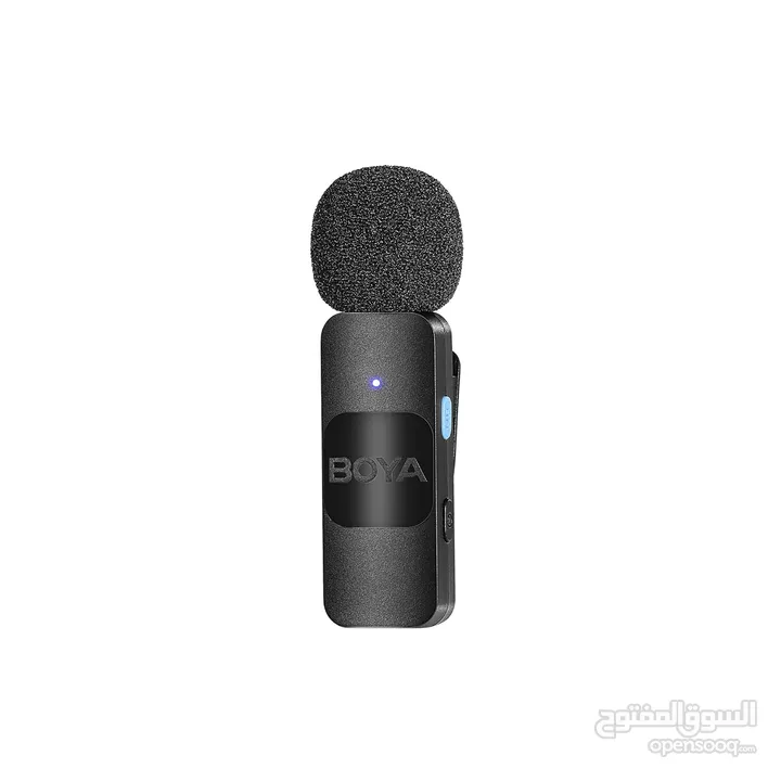 مايك تسجيل من براند بويا الأصلي لهواتف الايفون Boya BY-V1 For IOS Iphone Mic