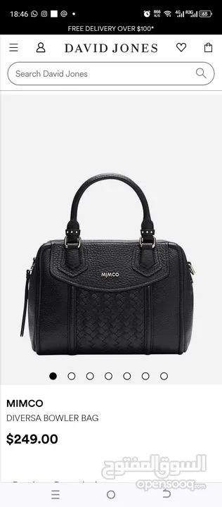 MiMCO leather bag