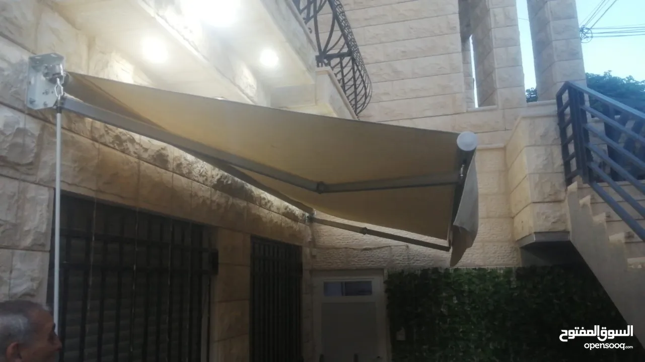 اشرعه معلقه وراعيه ومتحركه ومظلات قوسيه