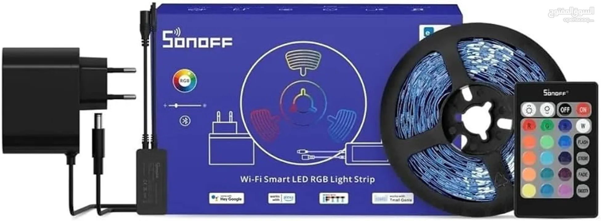 اضاءة داخلية LED RGB strip من sonoff