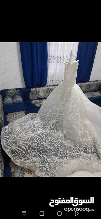 فستان زفاف تركي فخم جدا