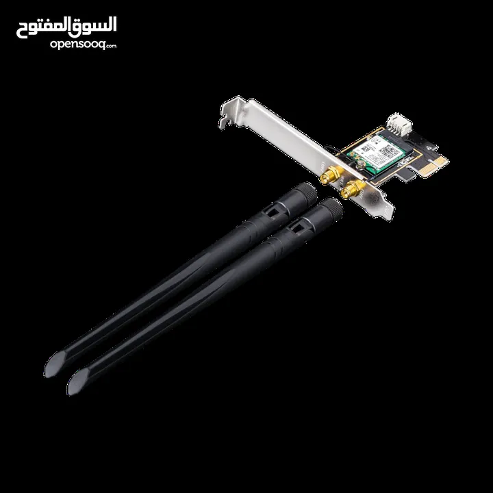 AX5400 Wi-Fi 6E Bluetooth 5.3 PCI-E Adapter WE3000 2.0 كرت انترنت داخلي جيمنج بمواصفات خيالة