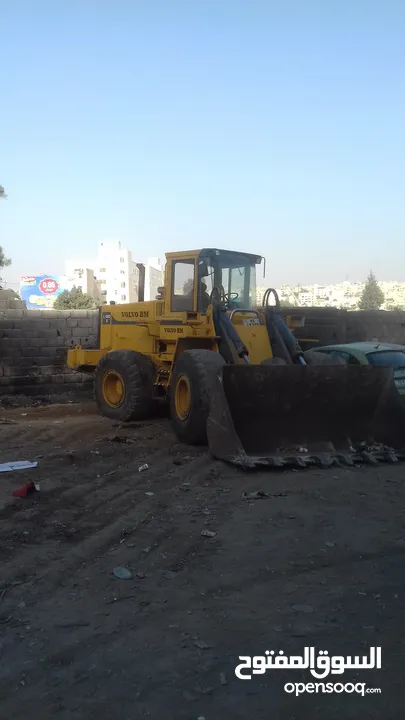جرافه فولفو LB120 موديل 1994 للبيع او البدل عقار